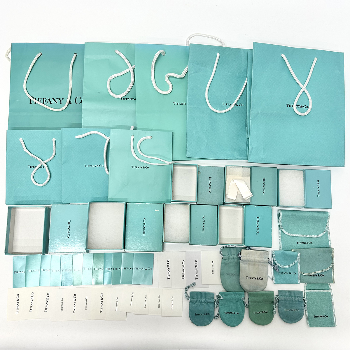 Tiffany ティファニー ショッパー/化粧箱/保存袋/栞など おまとめ品 セット 中古品