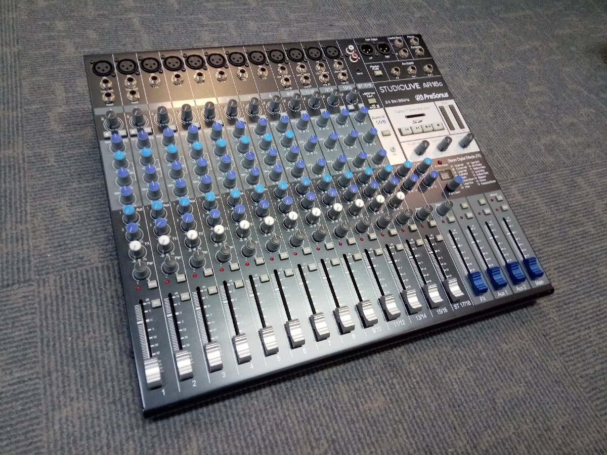 PreSonus プレソナス　STUDIOLIVE AR16c　アナログミキサー　ジャンク中古品　ser no.SA7C20100074