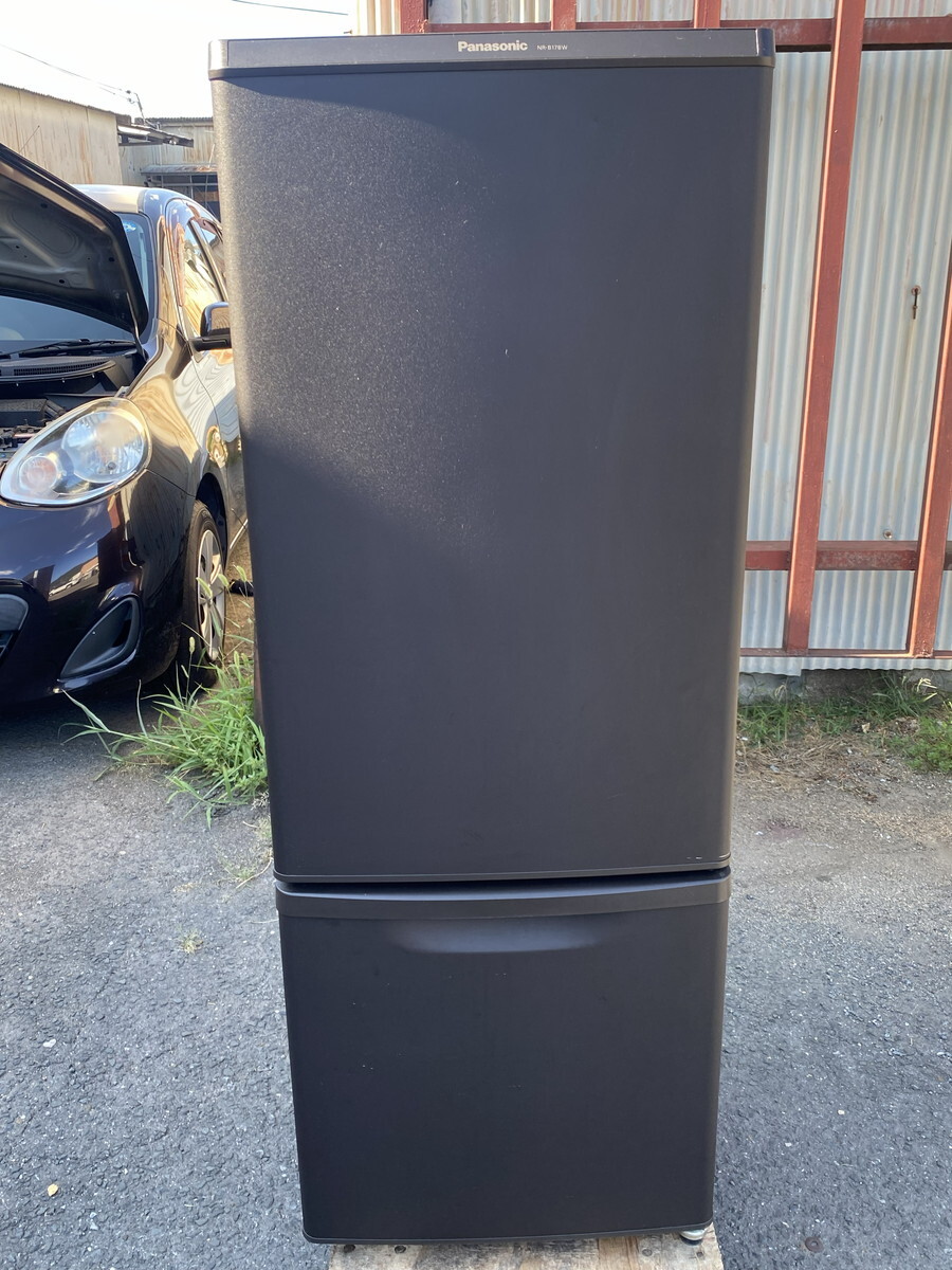 【４９－５７】直接引き取り大歓迎！Panasonic パナソニック 2ドア ノンフロン冷凍冷蔵庫 168L NR-B17BW-T 2019年製 中古品