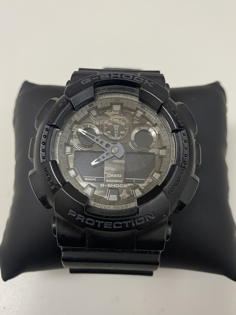 【６２５】ジーショック G-SHOCK カシオ CASIO GA-100CF 20BAR Gショック アナデジ メンズ 腕時計 中古品