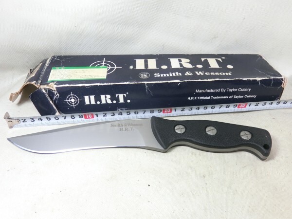 Λナイフ　S&W H.R.T　シースナイフ　スミス＆ウエッソン　キャンプ　アウトドア　ブッシュクラフト