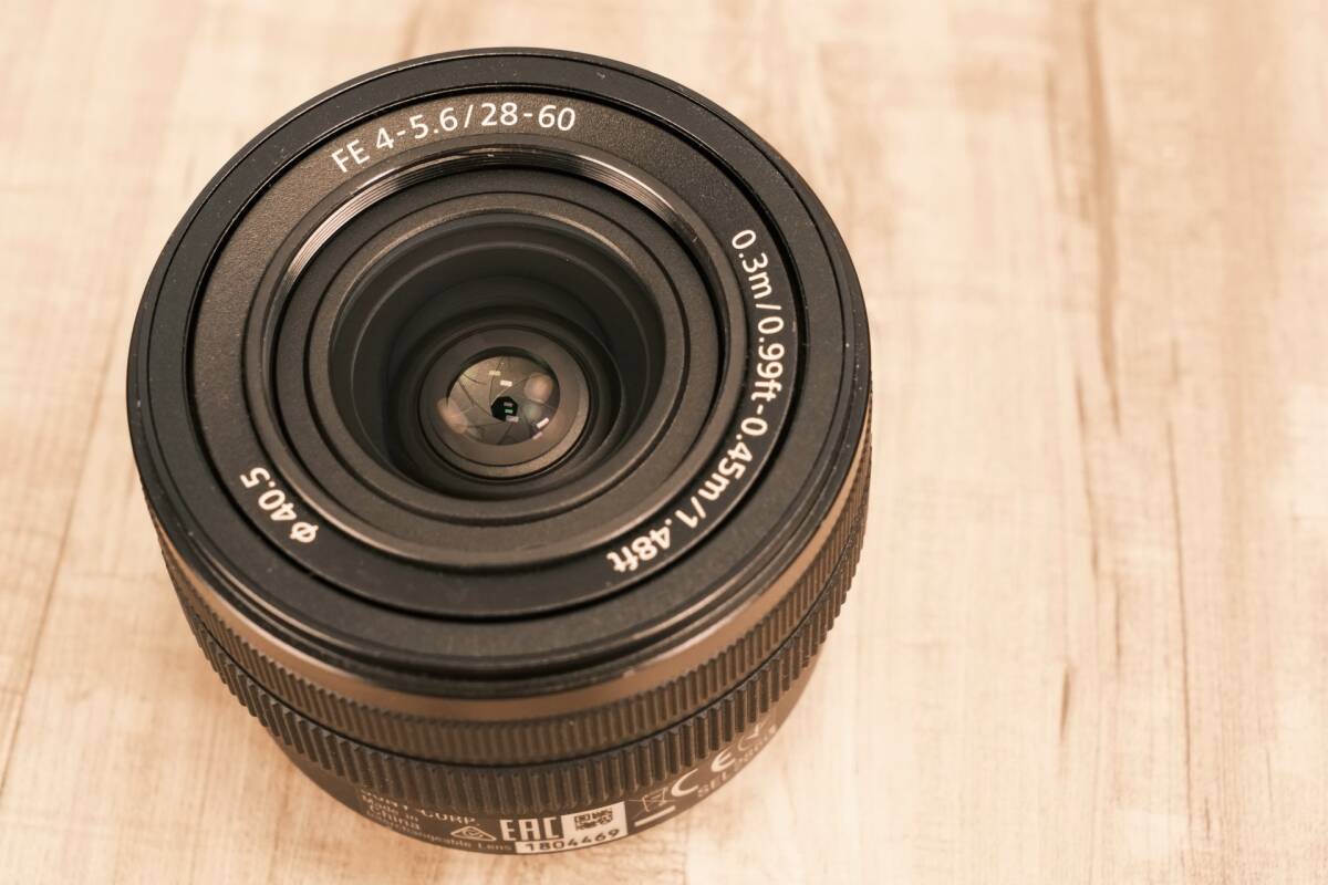 SONY FE 28-60mm F4-5.6 デジタル一眼カメラα[Eマウント]用レンズ SEL2860
