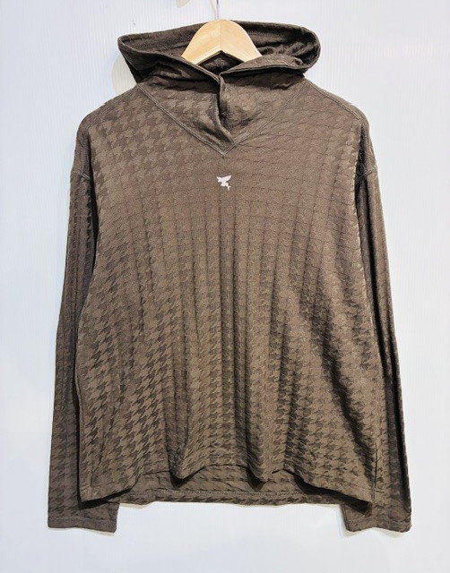 冒険用品 JET SETTER ジェットセッター アルタミラ 千鳥格子 長袖 シャツ パーカー JET SLOW L フィッシング 魚釣り