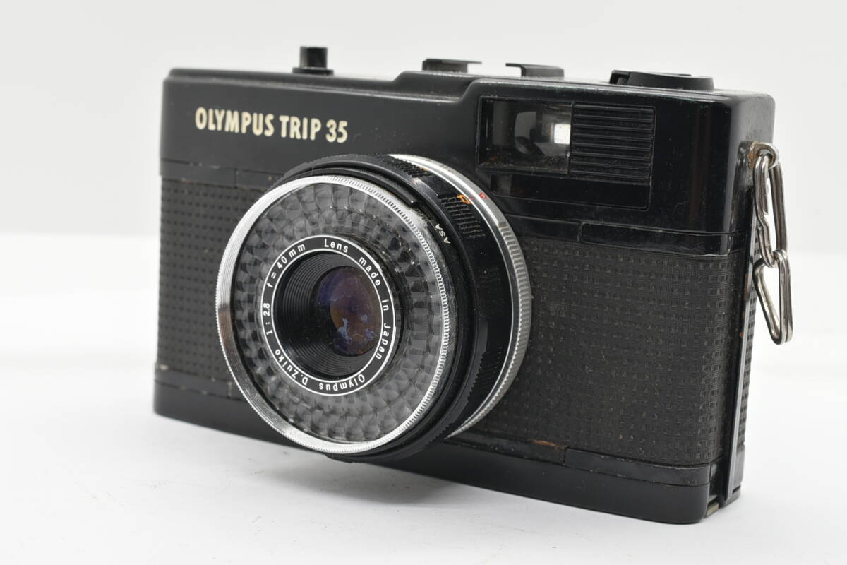 Olympus オリンパス Trip 35 Black Film Camera Body レンジファインダー フィルム カメラ ボディ 本体 黒 TN2033TRIPP