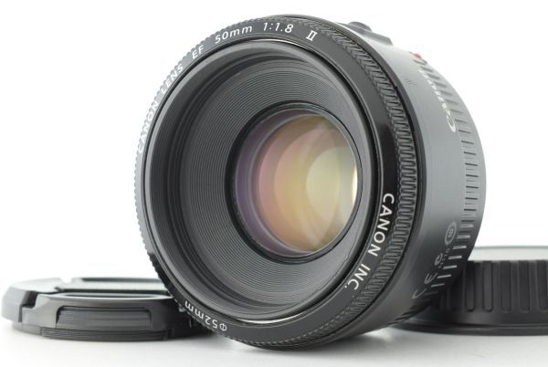 【美品】Canon EF 50mm f/1.8 II Standard Prime Lens for EF Mount キャノン レンズ EF-TN-JP2784
