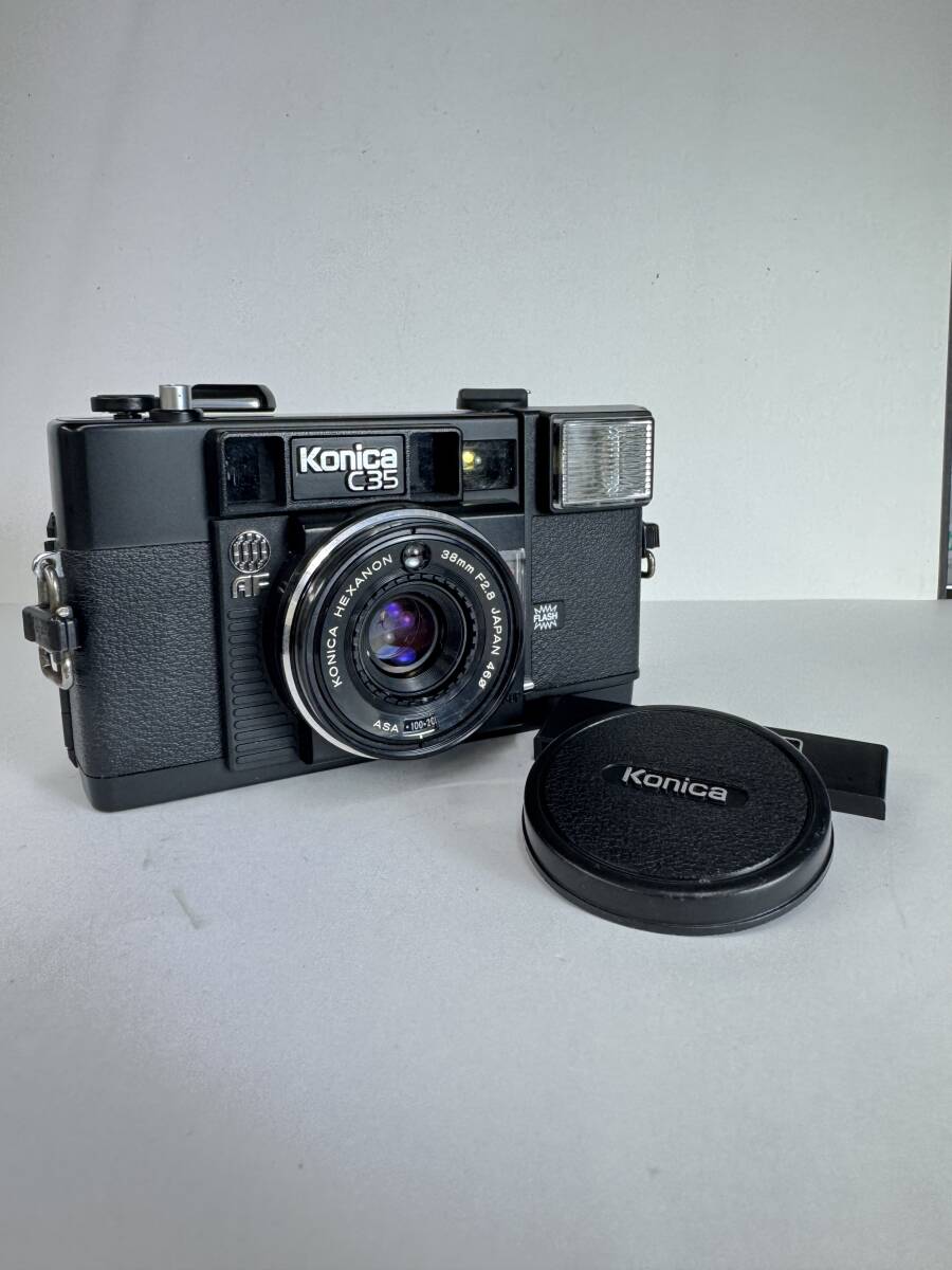 Konica C35 フィルムカメラ コニカ コンパクトカメラ KAJI067