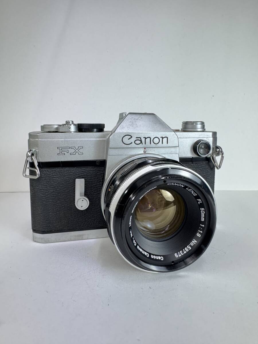 Canon FX CANON LENS FL 50mm F1.8 フィルム一眼レフ KAJI070