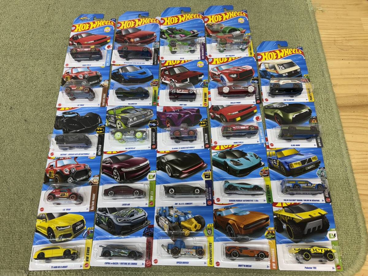 119-T46) 未開封品 Hot Wheels ホットウィール ミニカー まとめ売り メルセデスベンツ ドリフトボックス フォルクスワーゲン 等 ①