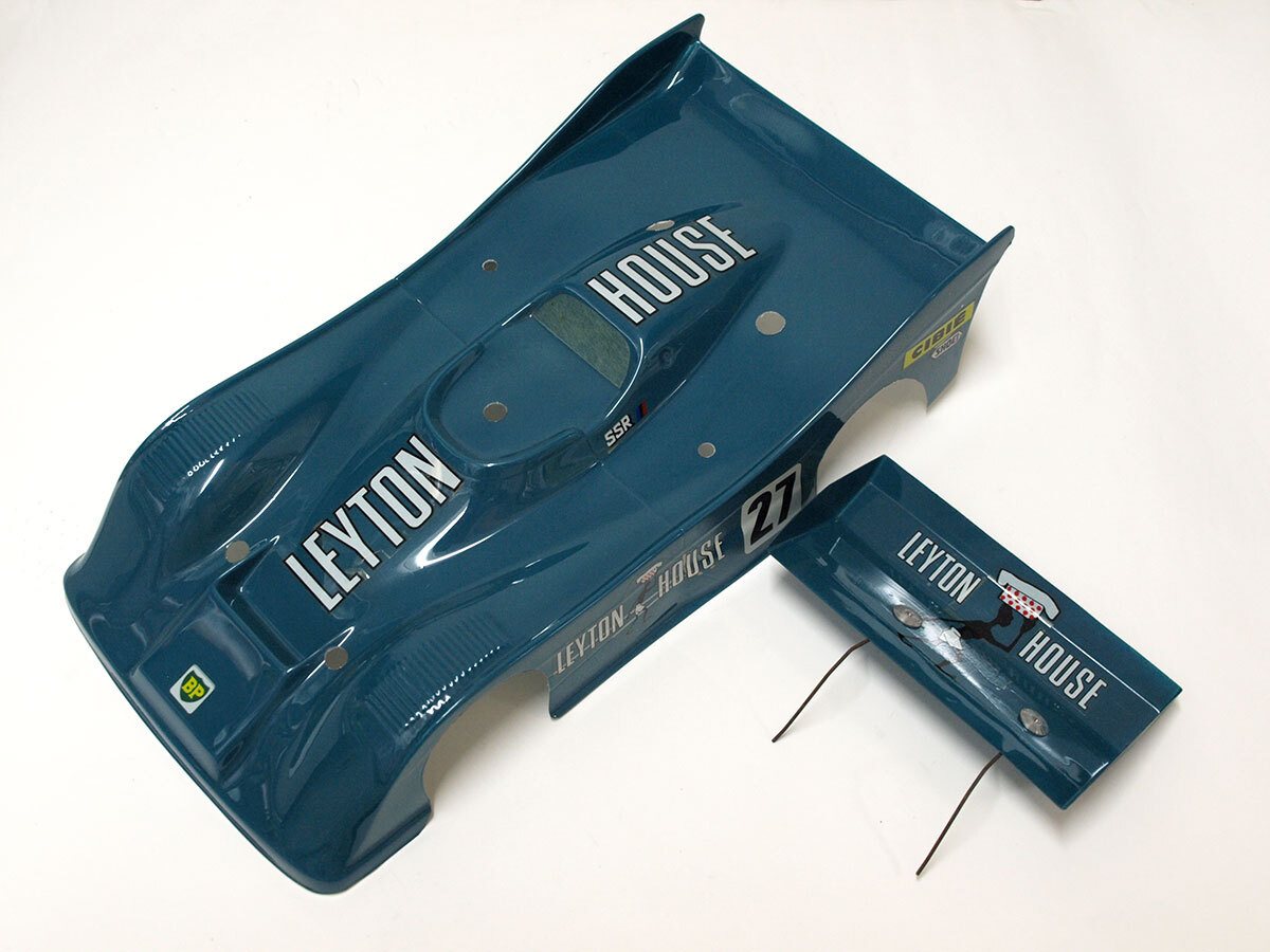 【M2113】詳細不明 1/12 RCカー用 ボディ 塗装済み（アソシ RC-12L EP CAR TEAM ASSOCIATED 希少 当時物 ラジコン TOJ レイトンハウス）