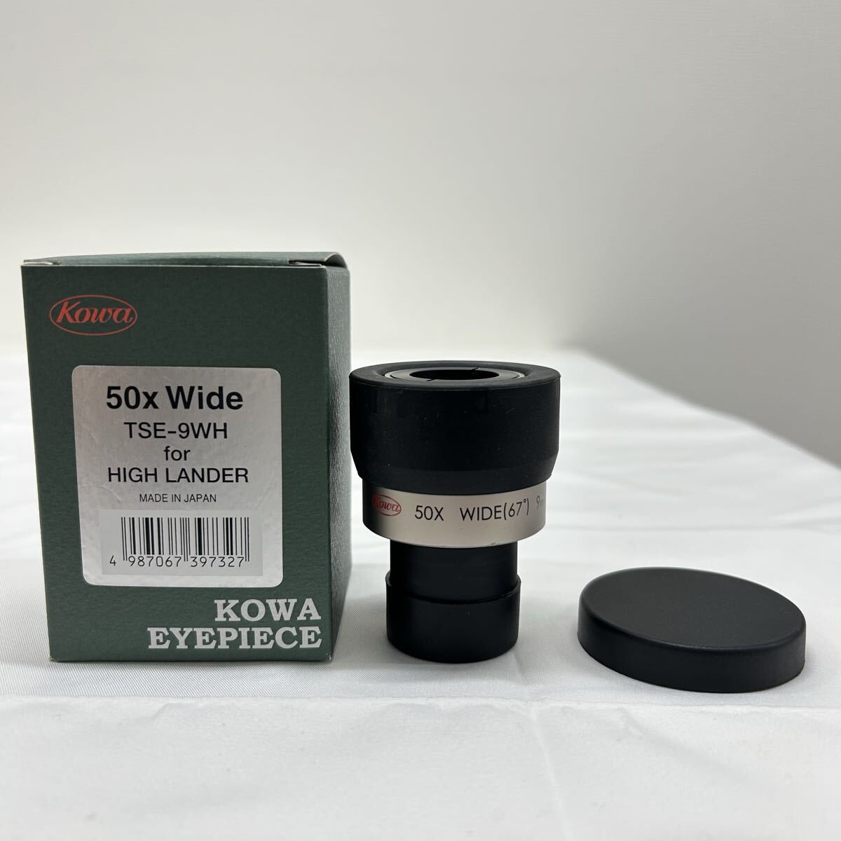 KOWA アイピース 50X WIDE 67° 9mm 接眼レンズ 元箱付き 天体望遠鏡部品 現状品