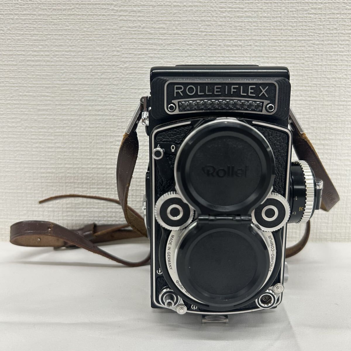 Rolleiflex 2.8F ローライフレックス Xenotar 80mm F2.8 二眼レフ ストラップ付 現状品