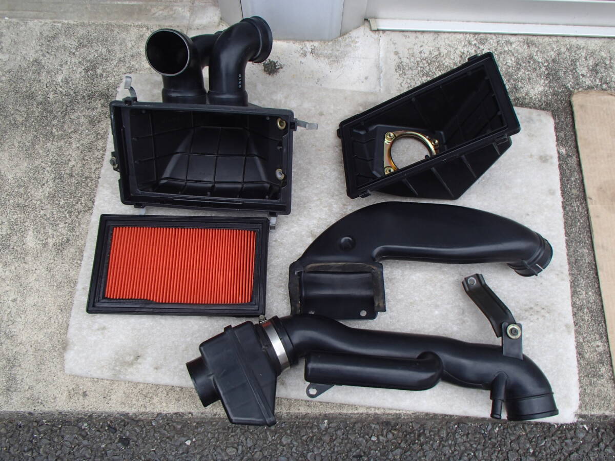 T42 日産 シルビア S14 Q's 純正 エアクリーナー 一式 中古品 NA SR20DE NISSAN SILVIA エアクリ ボックス フィルター Naturally Aspirated