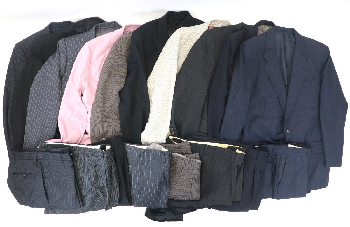 【18点】 Calvin Klein KENZO等含 ジャケット スラックス スーツ 背広 サイズ A7 36 等 紳士 メンズ まとめ 2833-IY