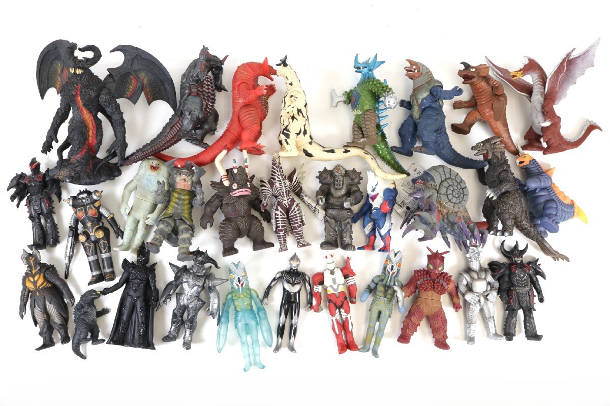 【30点】BANDAI バンダイ ウルトラヒーロー ウルトラ怪獣 シリーズ ソフビ フィギュア おもちゃ 玩具 人形 コレクション まとめ 2674-SK