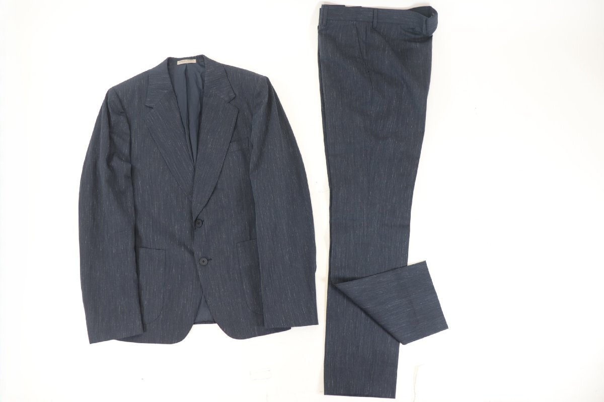 BOTTEGA VENETA ボッテガ ヴェネタ ジャケット スラックス シングルボタン 服 ファション ネイビー 系 サイズ 48 紳士 メンズ 2703-SK