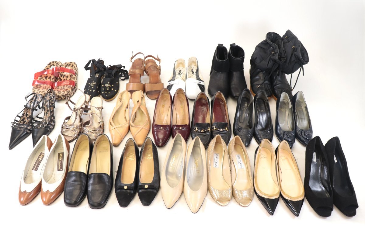 【20点】リーガル/グッチ/YSL/ディオール 等 パンプス ブーツ 等 サイズ 36 36 1/2 38 1/2 等 シューズ 靴 レディース まとめ 2737-SK