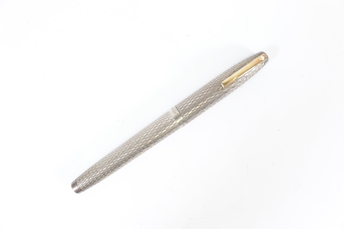 SHEAFFER シェーファー 万年筆 ペン先 14K 585 刻印 スターリングシルバー 文具 筆記用具 2618-NN