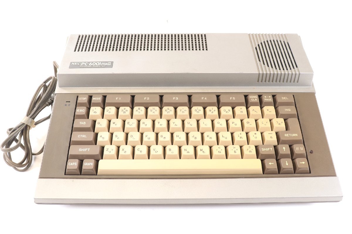 NEC PC-6001 mkII パーソナルコンピューター パソコン キーボード パソコン備品 動作未確認 現状品 2676-SS