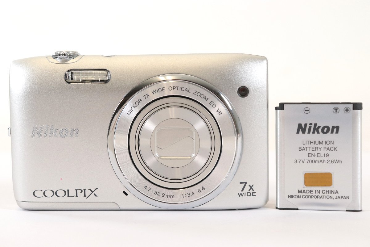 NIKON ニコン COOLPIX S3500 クールピクス コンパクト カメラ デジタルカメラ コンデジ デジカメ 動作未確認 2767-SS