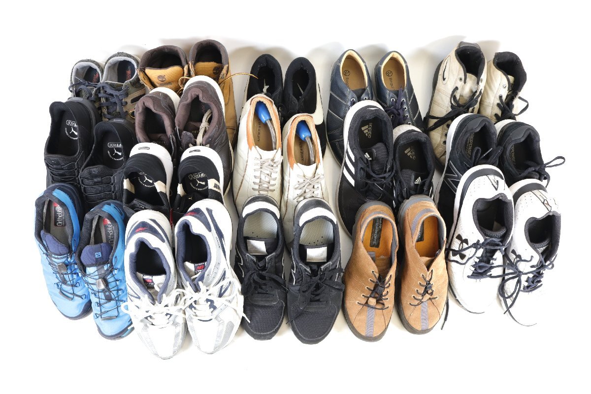 【16点】 Burberry New Balance NIKE adidas Timberland等 スニーカー 他 靴 くつ シューズ サイズ 25 26 26.5等 メンズ まとめ 2745-IY