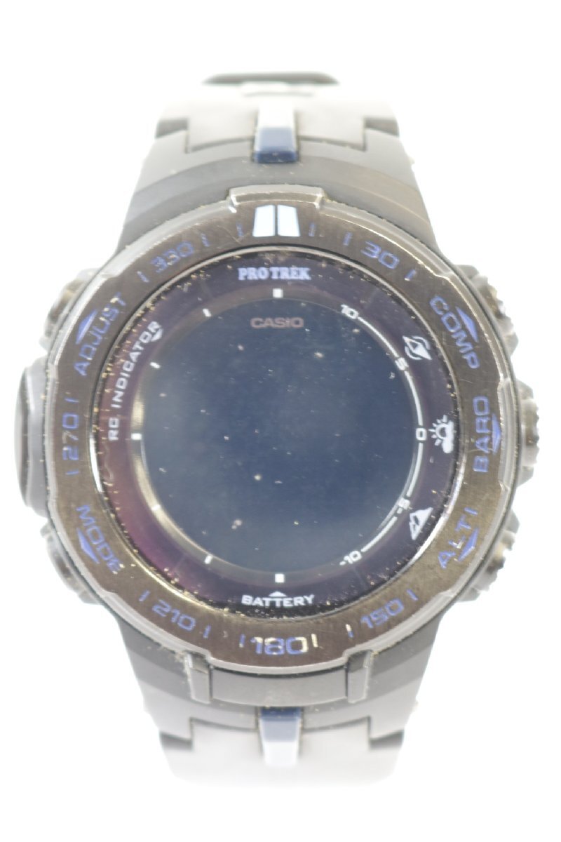 CASIO カシオ PRO TREK プロトレック PRW3100Y 電波ソーラー メンズ 腕時計 トリプルセンサー アウトドアウォッチ 2575-YO