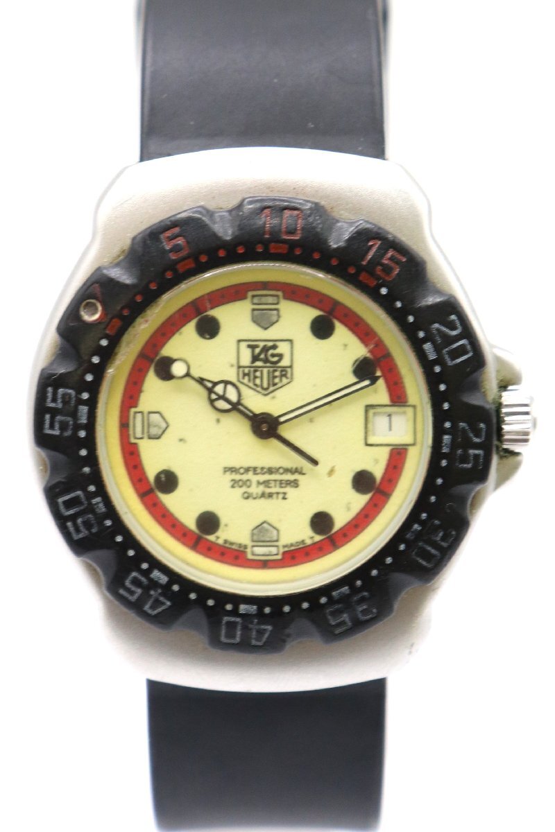 TAG HEUER タグホイヤー フォーミュラ1 プロフェッショナル 200Ｍ 371.513 クォーツ メンズ 腕時計 デイト フル夜行 2773-YO