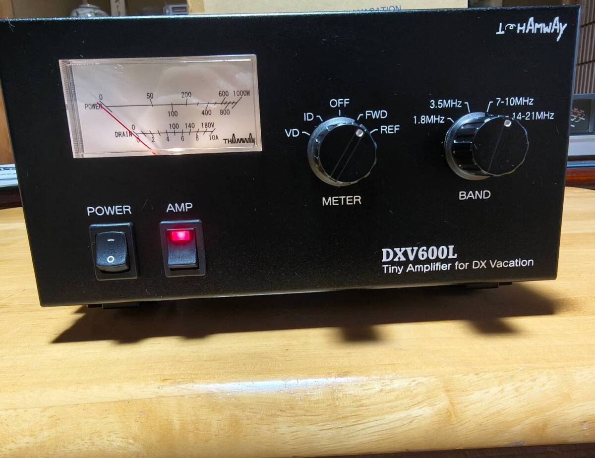 サムウエイ アマチュア無線用リニアアンプＤＸＶ６００Ｌ 超美品　動作品