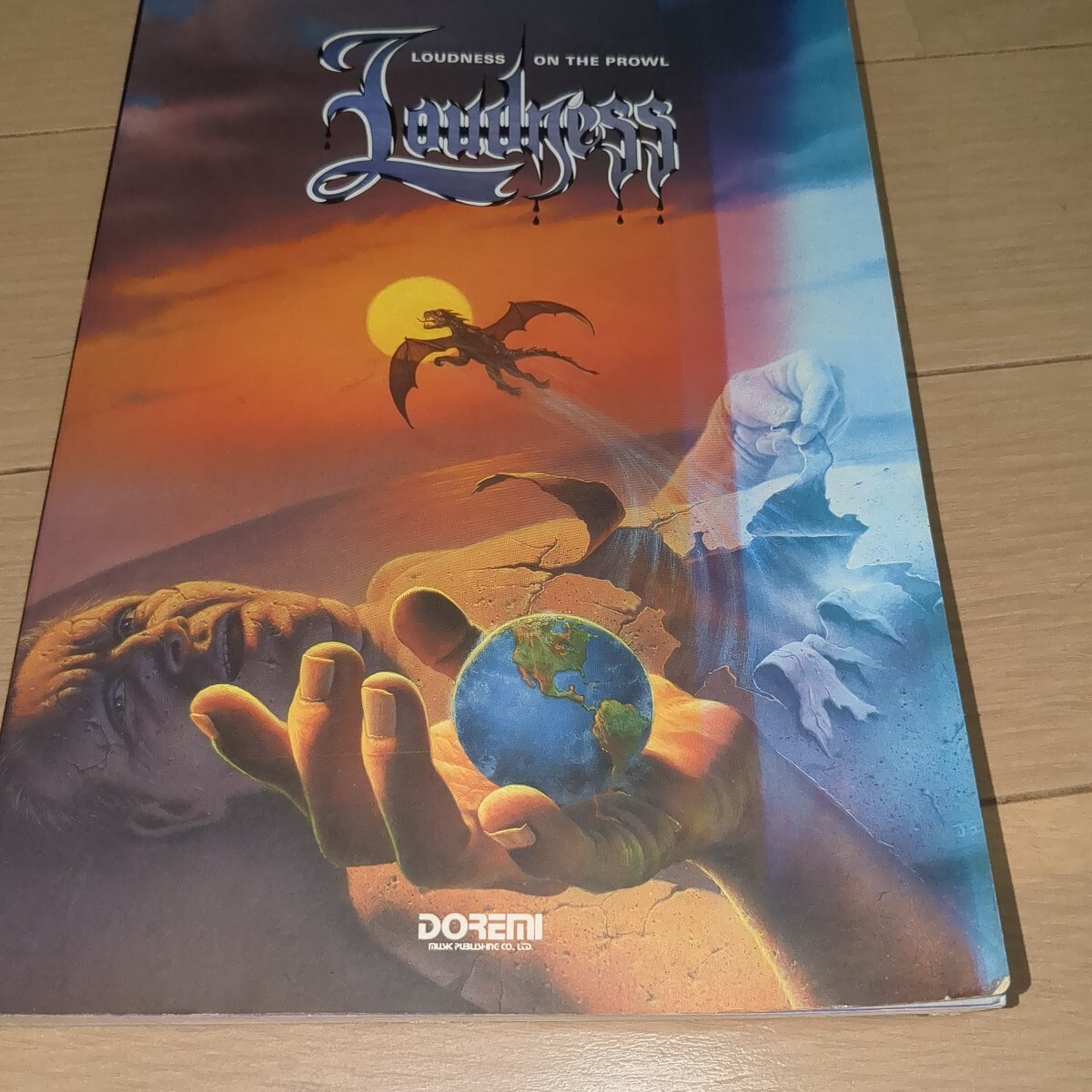 LOUDNESS ON THE PROWL バンドスコア ラウドネス　高崎晃