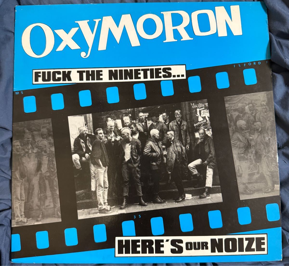 1996UKオリジナル盤　OXYMORON / FUCK THE NINETIES... HERE'S OUR NOIZE LP