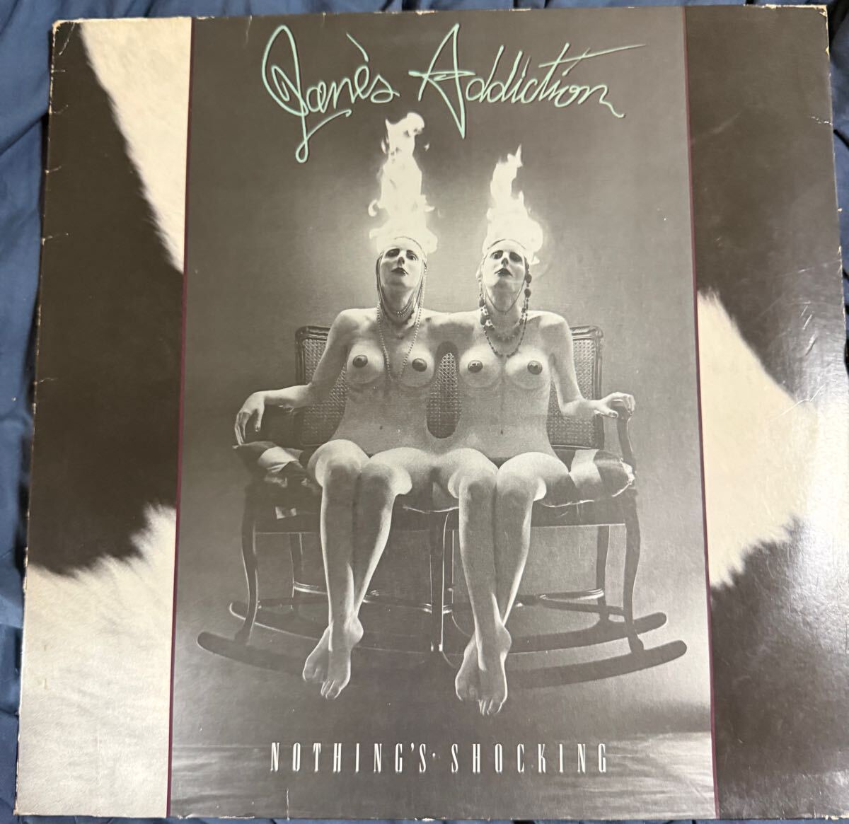 1988EUオリジナル盤　Jane's Addiction Nothing's Shocking LP レコード