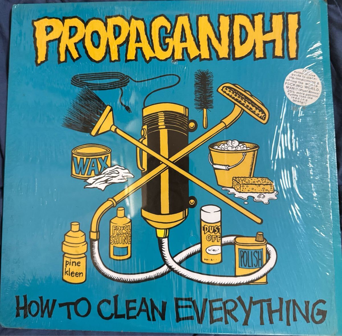 1993USオリジナル盤 Propagandhi How To Clean Everything LP レコード