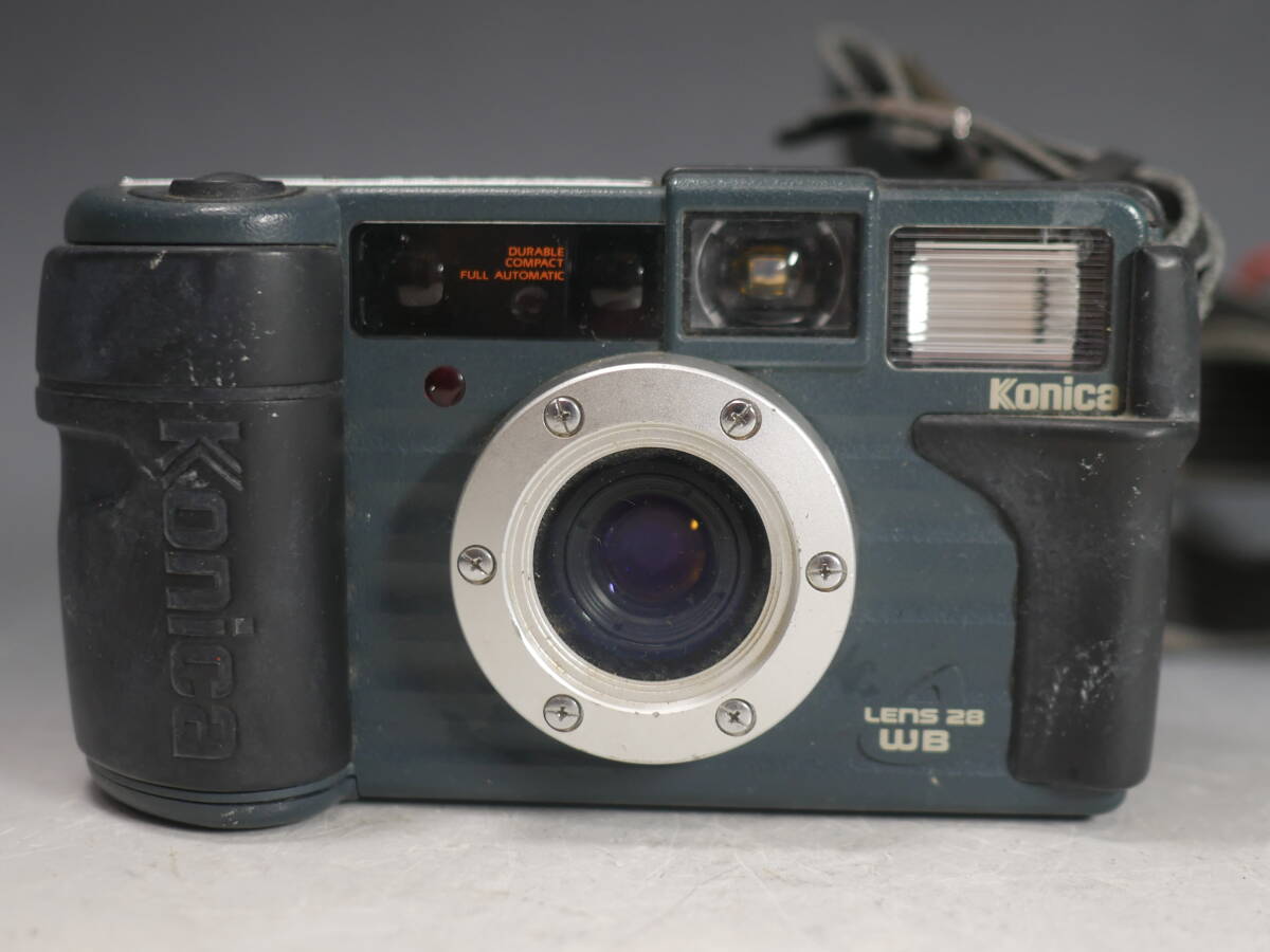 ◇Konica【現場監督28 WB】コンパクトカメラ LENS 28 WB USED品 コニカ