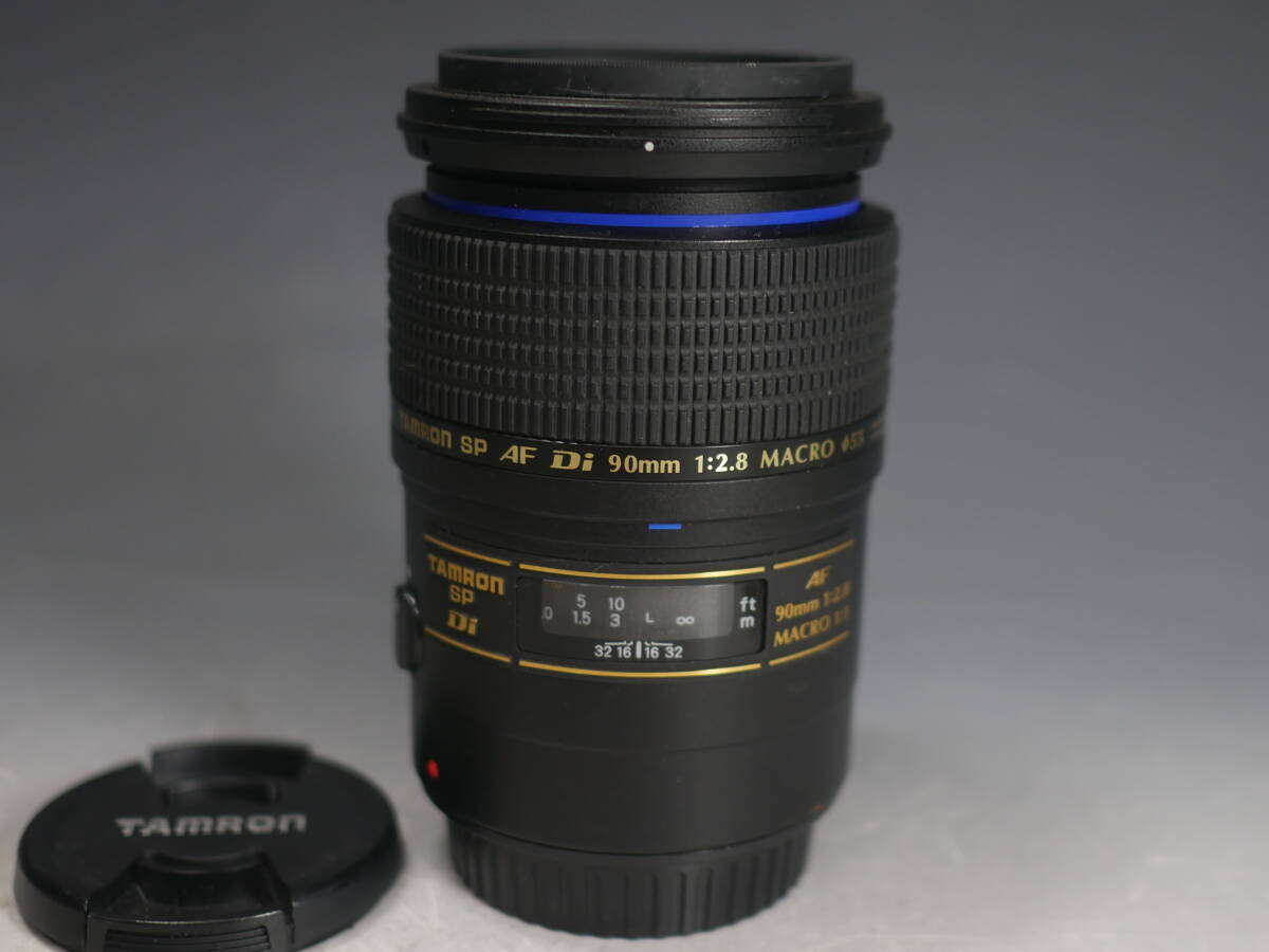 ◆TAMRON SP AF Di 90mm 1:2.8 MACRO 1:1 マクロレンズ キヤノンEFマウント USED品 タムロン