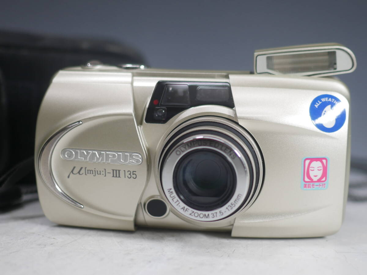 ◆OLYMPUS【μ［mju:］-Ⅲ135】コンパクトカメラ USED品 オリンパス ミュー3
