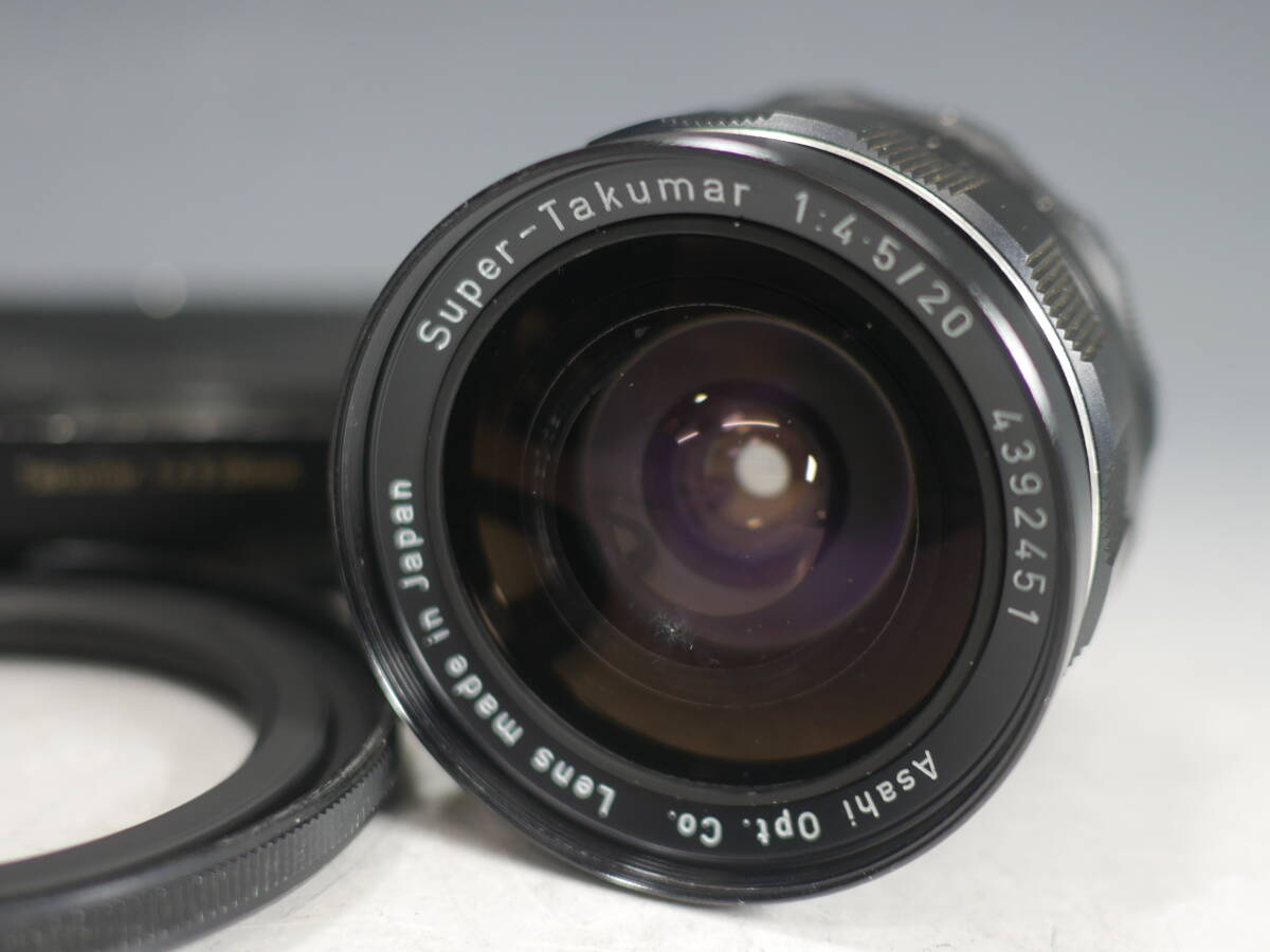 ◇PENTAX Super-Takumar 1:4.5/20 単焦点 広角レンズ USED品 ペンタックス