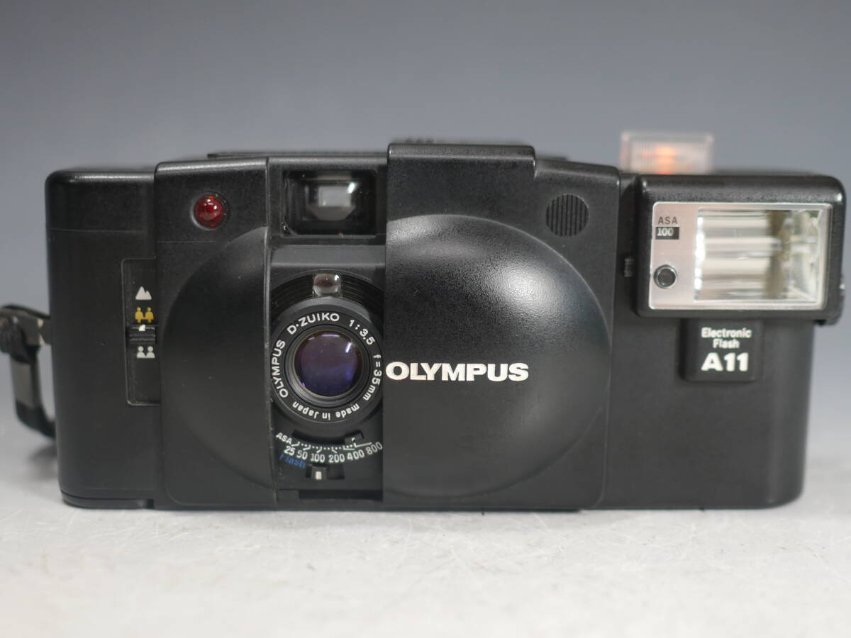 ◆OLYMPUS【XA2】+【A11】コンパクトカメラ D.ZUIKO 1:3.5 f=35mm USED品 オリンパス