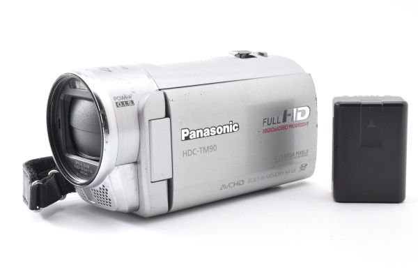 ★並品★ パナソニック Panasonic HDC-TM90 ビデオカメラ B05 ★電池★ #3638 #2080 #B33
