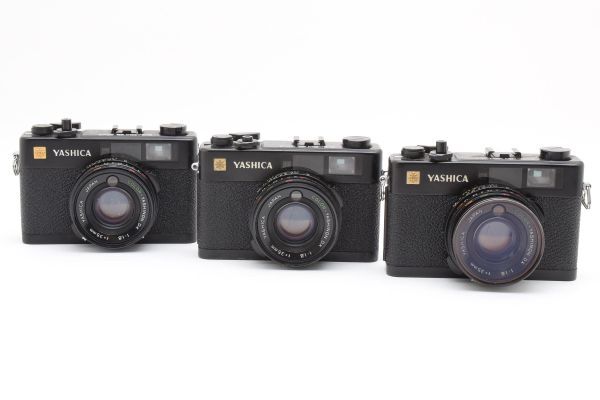 ★訳あり特上品★ ヤシカ YASHICA ELECTRO CC×3 ★3個まとめ★ レンジファインダー A31 ★★ #3669 #3180 #B27