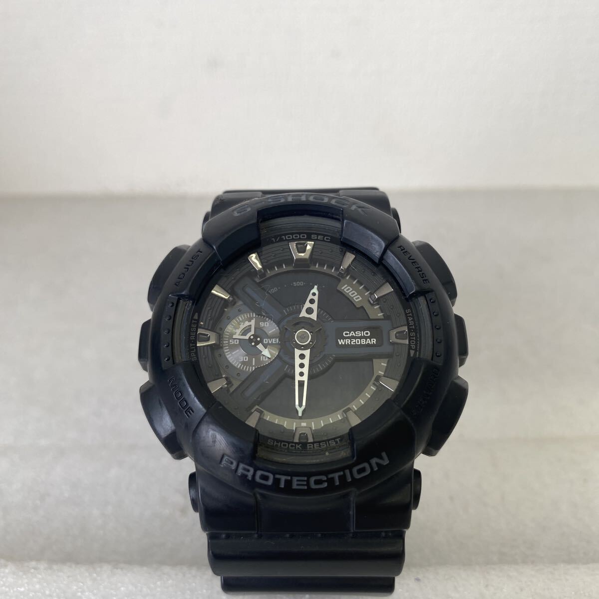 【G-SHOCK】 CASIO 腕時計 ブラック デジアナ クォーツ腕時計 カシオ 5146 GA-110