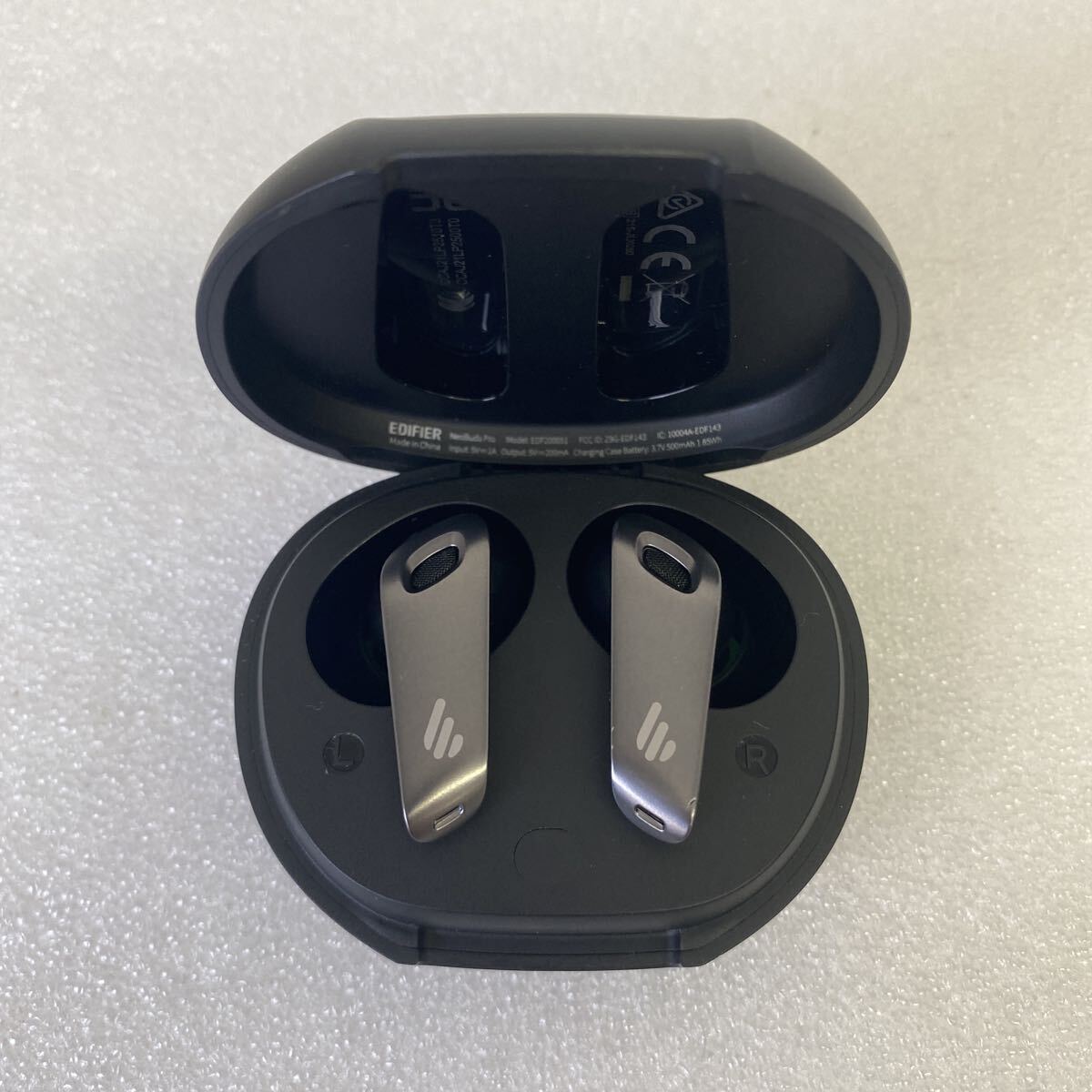 【リセット済み】Edifier NeoBuds Pro ワイヤレスイヤホン ブラック ANC ハイレゾ Bluetooth 型番：EDF200051