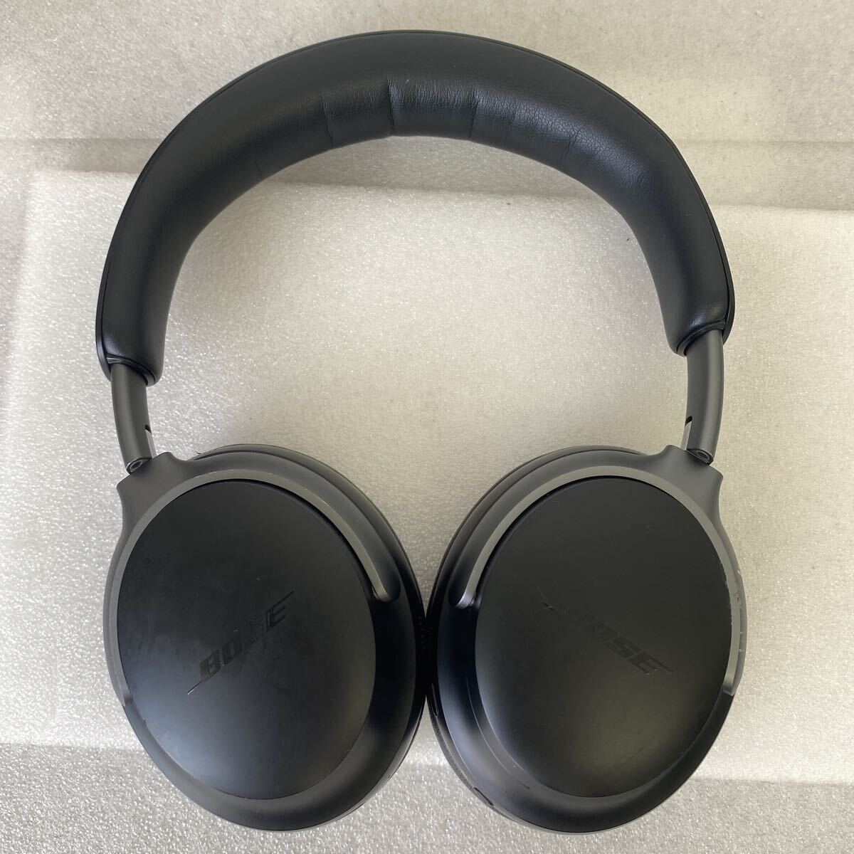 【リセット済み】 BOSE QuietComfort Ultra Headphones ワイヤレスヘッドホン ブラック ノイズキャンセリング Bluetooth 型番：440108