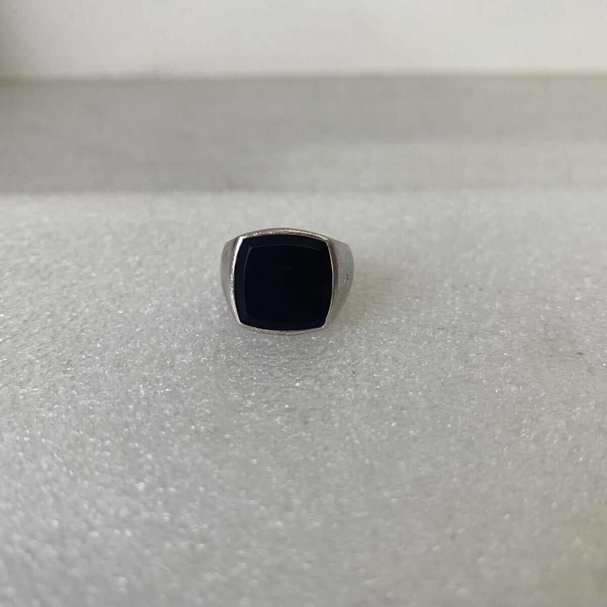 TOM WOOD トムウッド ブラックオニキス 指輪 シルバーリング カレッジ アクセサリー ブラックストーン シルバー925