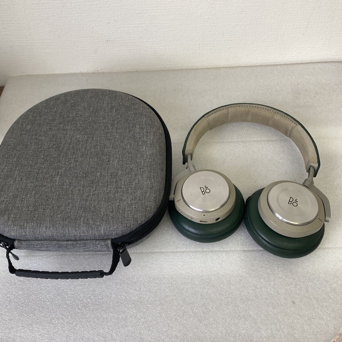 【リセット済み】 Bang&Olufsen Beoplay H9i ワイヤレスヘッドホン ノイズキャンセリング Bluetooth グリーン ケース付き