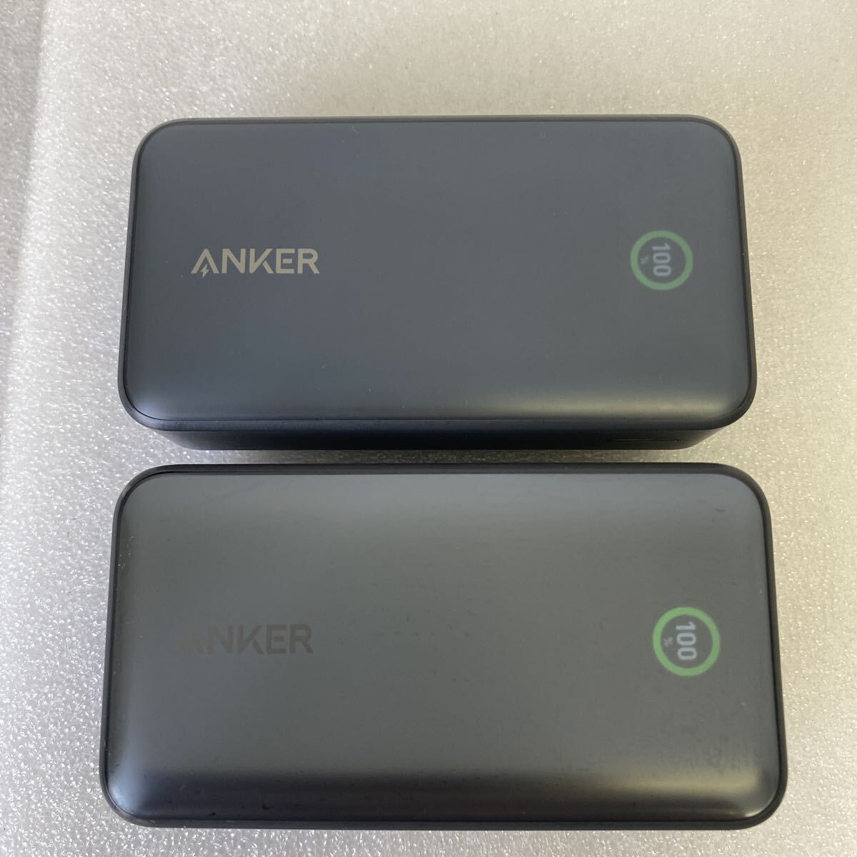 Anker 533 Power Bank（ PowerCore 30W） ブラック アンカー モバイルバッテリー 型番：A1256 2個セット