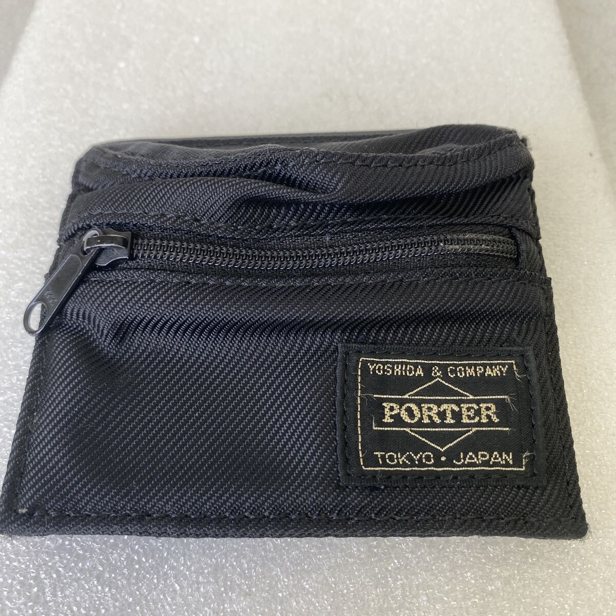 【コインケース】 PORTER ポーター YOSHIDA & COMPANY ブラック 財布 ミニ財布 ファスナー
