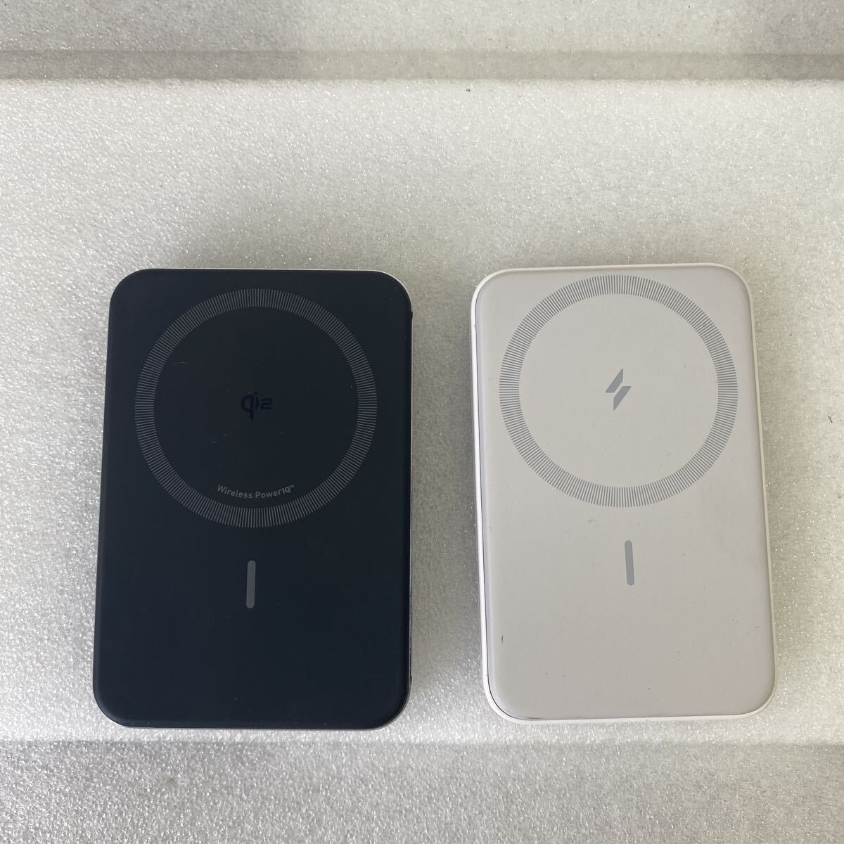 Anker MagGo Power Bank（10K.Slim）A1664 ブラック / Anker 621 Magnetic Battery （MagGo）A1610 ホワイト モバイルバッテリー