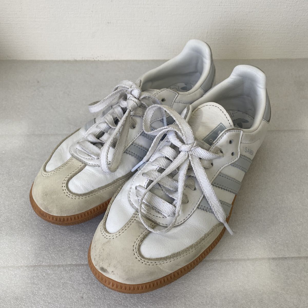 adidas SAMBA OG アディダス サンバ OG 23.0cm スニーカー ホワイト