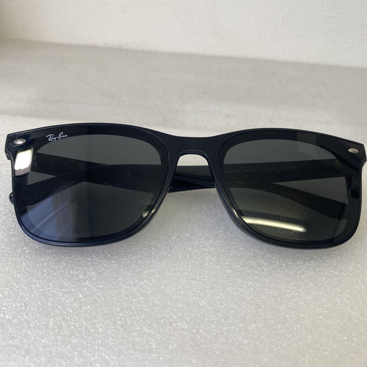 【Ray-Ban】 レイバン サングラス ブラック 度なし RB4391D 601/87 65-18 145 3N