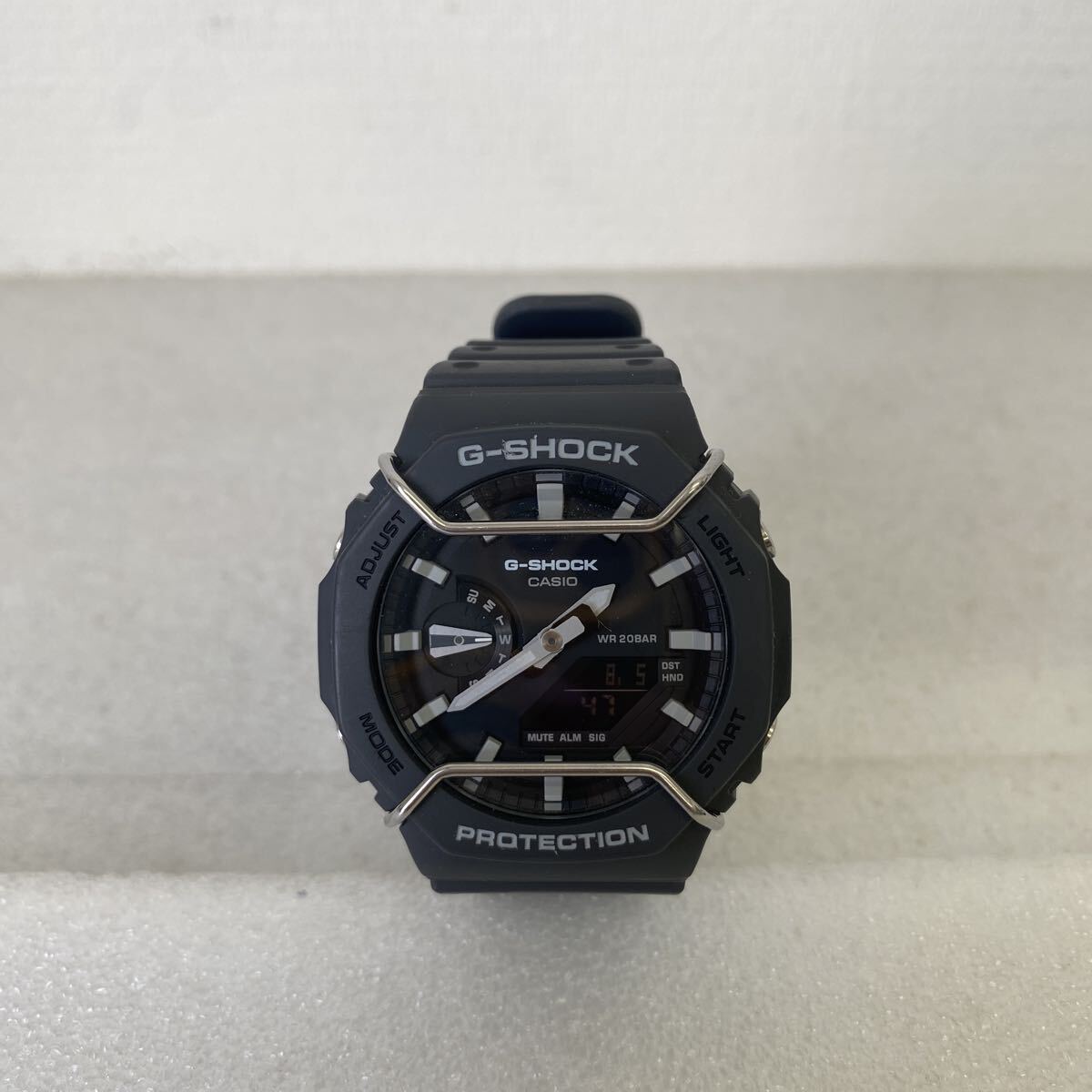 【G-SHOCK】 CASIO 腕時計 ブラック デジアナ クォーツ腕時計 5611 GA-2100
