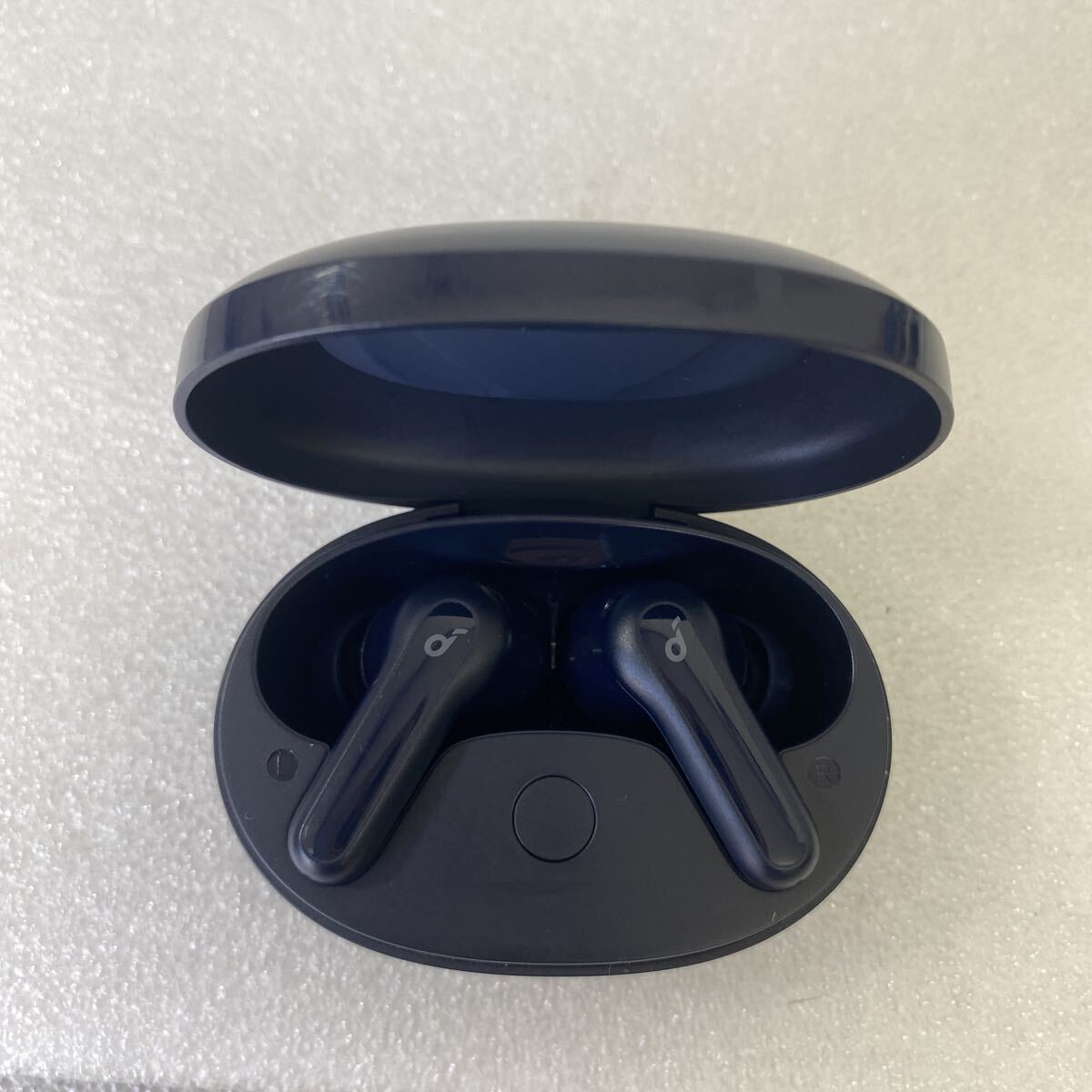【リセット済み】 Anker Soundcore Life P2 Mini ワイヤレスイヤホン ネイビー アンカー サウンドコア Bluetooth 型番：A3944